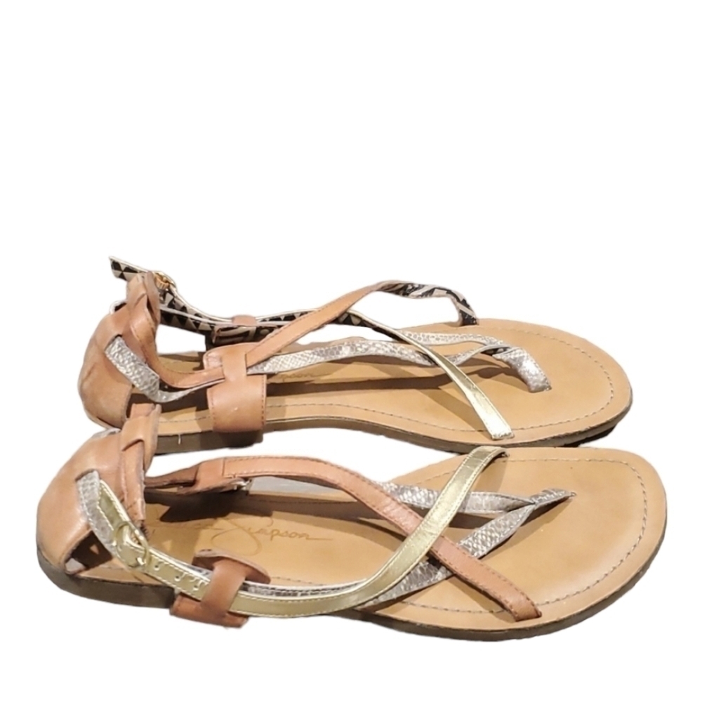 Jessica Simpson Womens Ankle straps sandals shoes sz 9B